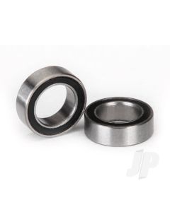 Ball bearings, black rubber sealed (5x8x2.5mm) (2 pcs)