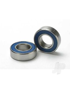 Ball bearings, Blue rubber sealed (8x16x5mm) (2 pcs)