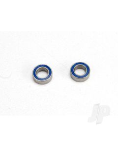 Ball bearings, Blue rubber sealed (4x7x2.5mm) (2 pcs)