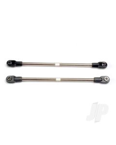 Turnbuckles, 106mm (Front tie rods) (2 pcs) (includes installed rod ends and hollow ball connectors)