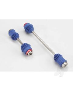 Driveshafts, center E-Maxx (Steel constant-velocity) Front (1pc) / Rear (1pc) (assembled with inner and outer dust boots, for 3905 E-Maxx)