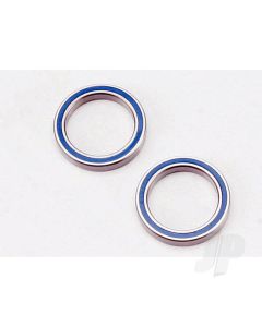 Ball bearings, Blue rubber sealed (20x27x4mm) (2 pcs)