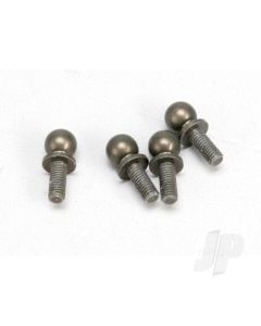 Ball studs, aluminium, hard-anodised, PTFE-coated (4 pcs) (use for inner camber link mounting)