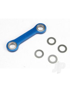 Drag link, machined 6061-T6 aluminium (Blue-anodised) / 5x8x2.5 ball bearing (2 pcs)