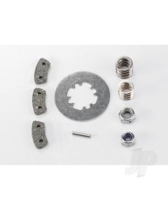 Rebuild kit, slipper clutch (Steel disc / friction pads (3 pcs) / spring (2 pcs) / pin / 4.0mm NL (1pc) / 5.0mm NL (1pc))