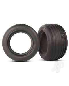 Tyres, ribbed 2.8" (2) / foam inserts (2)