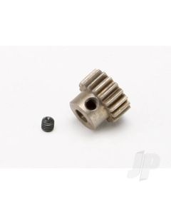 18-T Pinion Gear (0.8 metric pitch, compatible with 32-pitch) Set (fits 5mm shaft)