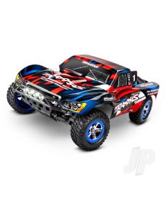 Red/Blue Slash 1:10 2WD RTR Electric Short Course Truck (+ TQ 2-ch, XL-5, Titan 550, 7-Cell NiMH, DC charger, LED lights)