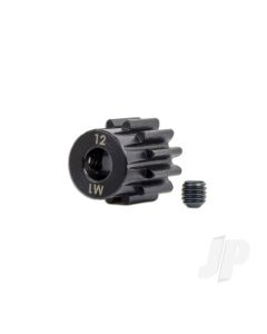 Gear, 12-T pinion (1.0 metric pitch) (fits 5mm shaft) / set screw