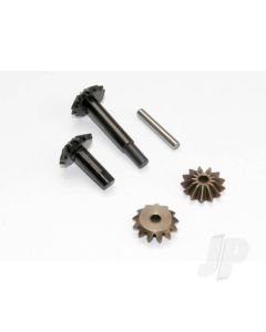 Gear Set, center Differential (output gears (2 pcs) / spider gears (2 pcs) / spider gear shaft)