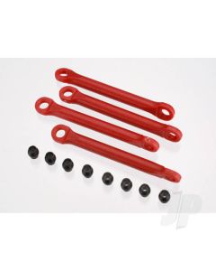 Push rod (moulded composite) (Red) (4 pcs) / hollow balls (8 pcs)