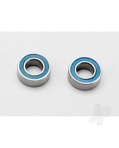 Ball bearings, Blue rubber sealed (4x8x3mm) (2 pcs)