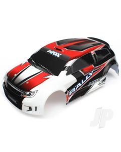 Body, LaTrax 1:18 Rally, Red (painted) / decals
