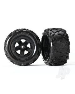 Tyres & wheels, assembled, glued (Teton 5-spoke wheels, Teton Tyres) (2)