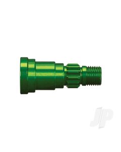 Stub axle, aluminium (Green-anodised) (1pc) (use only with #7750 driveshaft)