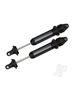 Shocks, GTX, aluminium (black-anodised) (fully assembled with out springs) (2 pcs)