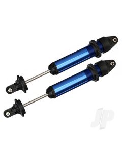 Shocks, GTX, aluminium (Blue-anodised) (fully assembled with out springs) (2 pcs)