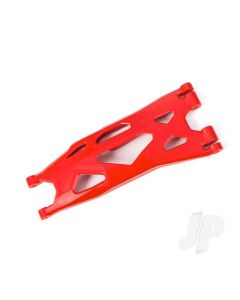 Suspension arm, lower, red (1) (right, front or rear) (for use with #7895 X-Maxx WideMaxx suspension kit)