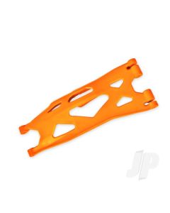 Suspension arm, lower, orange (1) (right, front or rear) (for use with #7895 X-Maxx WideMaxx suspension kit)