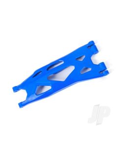 Suspension arm, lower, blue (1) (right, front or rear) (for use with #7895 X-Maxx WideMaxx suspension kit)