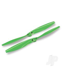 Rotor blade Set, Green (2 pcs) ( with screws)