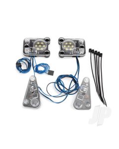 LED headlight / tail light kit (fits #8011 Body, requires #8028 power supply)