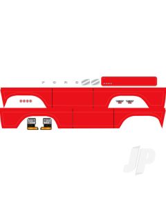 Decal sheet, Bronco, Red (fits #8010 Body)