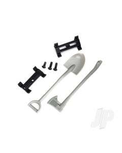 Shovel / axe / accessory mount / mounting hardware