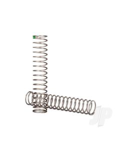Springs, shock, Long (natural finish) (GTS) (0.54 rate, Green stripe) (for use with TRX-4 Long Arm Lift Kit)