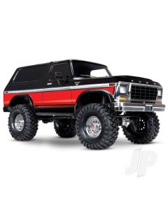 TRX-4 Ford Bronco 1:10 4X4 Electric Trail Truck, Red (+ TQi 4-ch, XL-5 HV, Titan 550)