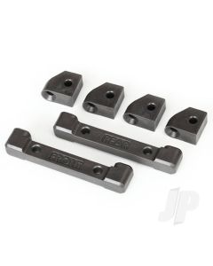 Mounts, suspension arms (Front & Rear) / hinge pin retainers (4 pcs)
