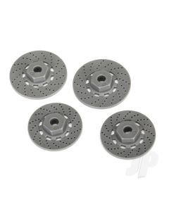 Wheel Hubs, hex (disc brake rotors) (4 pcs)