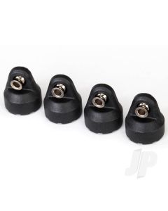 Shock caps (black) (4 pcs) (assembled with hollow balls)