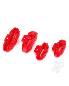 Brake calipers (Red), Front (2 pcs) / Rear (2 pcs)