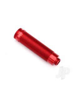 Body, GTR shock, 64mm, aluminium (Red-anodised) (Front or Rear, threaded)