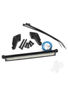 LED light bar, Front (high-voltage) (52 white LEDs (double row), 100mm wide)