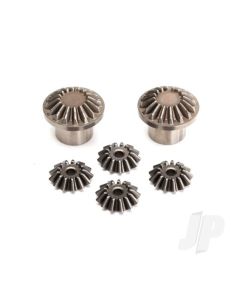 Gear Set, Rear Differential (output gears (2 pcs) / spider gears (4 pcs)) (#8581 required to build complete Differential)