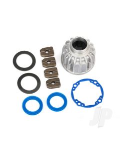 Carrier, Differential, aluminium (Front or center) / x-ring gaskets (2 pcs), ring gear gasket / 14.5x20 TW (2 pcs)