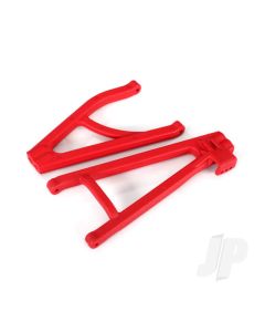 Suspension arms, Red, Rear (left), heavy duty, adjustable wheelbase (upper (1pc) / lower (1pc))
