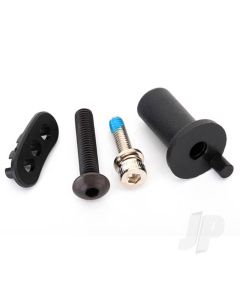 Motor mount hinge post / fixed gear adapter / 5x25mm BCS (1pc) / 4x16mm CS with split and flat washer (1pc)