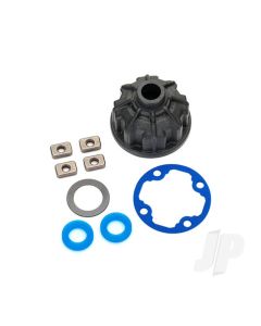 Carrier, Differential (heavy duty) / x-ring gaskets (2 pcs) / ring gear gasket / spacers (4 pcs) / 12.2x18x0.5 PTFE-coated washer (1pc)