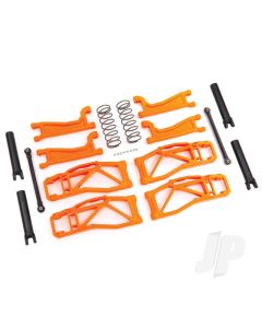 Suspension kit, WideMaxx, Orange (includes Front & Rear suspension arms, Front toe links, Rear shock springs)