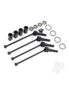 Driveshafts, Steel constant-velocity (assembled), Front or Rear (4 pcs) (for use with #8995 WideMaxx suspension kit) (requires #8654 series 17mm splined wheel Hubs and #7758 series 17mm nuts for a complete Set)