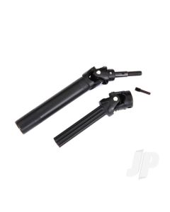 Driveshaft assembly, front or rear, Maxx Duty (1) (left or right) (fully assembled, ready to install) / screw pin (1) (for use with #8995 WideMaxx suspension kit)