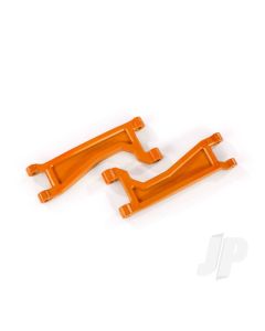 Suspension arms, upper, orange (left or right, Front or Rear) (2 pcs) (for use with #8995 WideMaxx suspension kit)