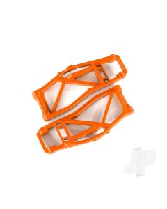 Suspension arms, lower, orange (left and right, Front or Rear) (2 pcs) (for use with #8995 WideMaxx suspension kit)