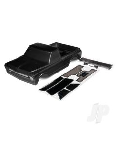 Body, Chevrolet C10 (black) (includes wing & decals)
