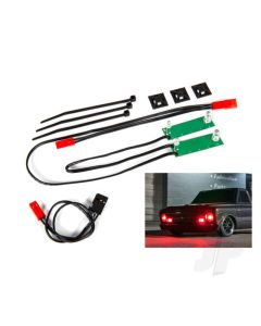LED light set, front, complete (red) (includes light harness, power harness, zip ties (9))