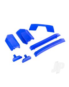 Body reinforcement set, blue / skid pads (roof) (fits #9511 body)