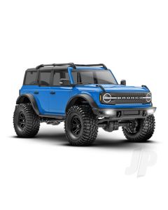 TRX-4m 2021 Ford Bronco 1:18 4X4 Electric Trail Crawler, Blue (+ TQ 2-ch, ECM-2.5, Titan 87T, 750mAh 2-Cell LiPo, USB Charger)
